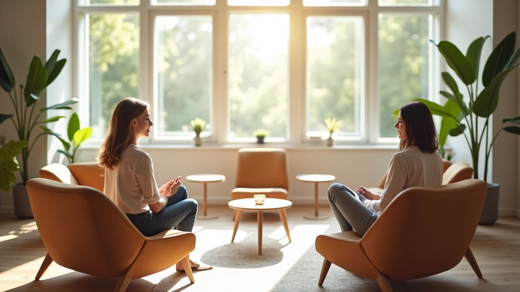 Moderne Trainingsumgebung mit inspirierendem Raum für Persönlichkeitsentwicklung und Selbstfürsorge-Workshops in Deutschland